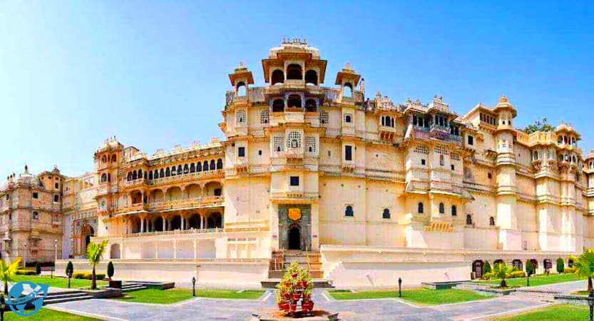 City Palace. Palaces and Forts in Udaipur