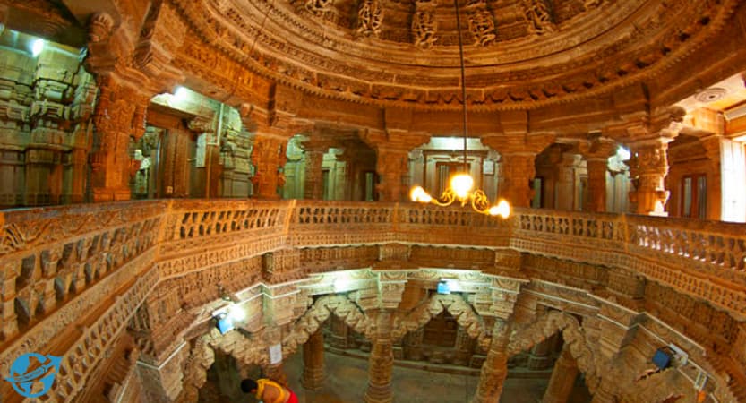Jain temple in jaisalmer